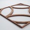 Ekena Millwork Medium Crosby Decorative Fretwork Wood Wall Panels, Walnut, 15 3/8"W x 15 3/8"H x 3/8"T WALW16X16X0375CROWA - alternate 5